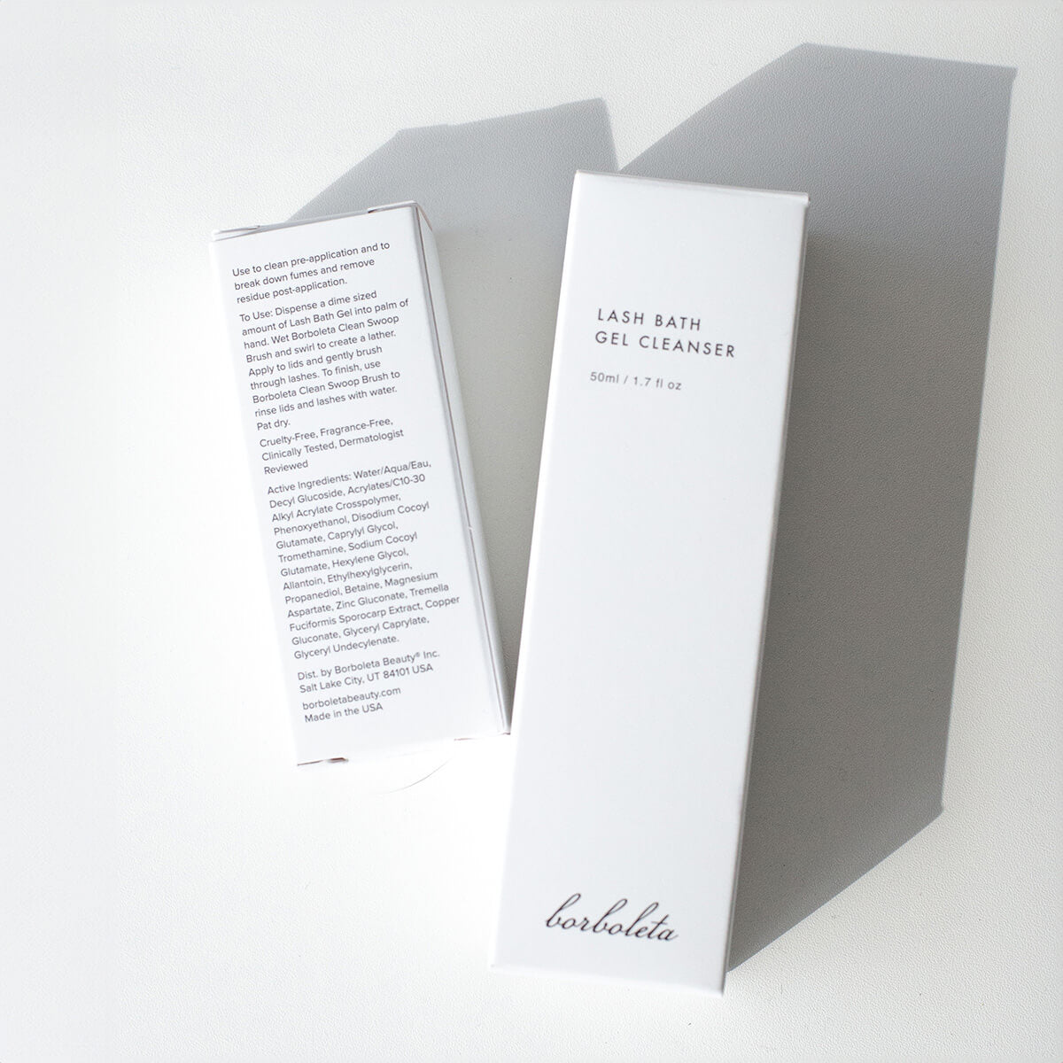 lash bath gel cleanser